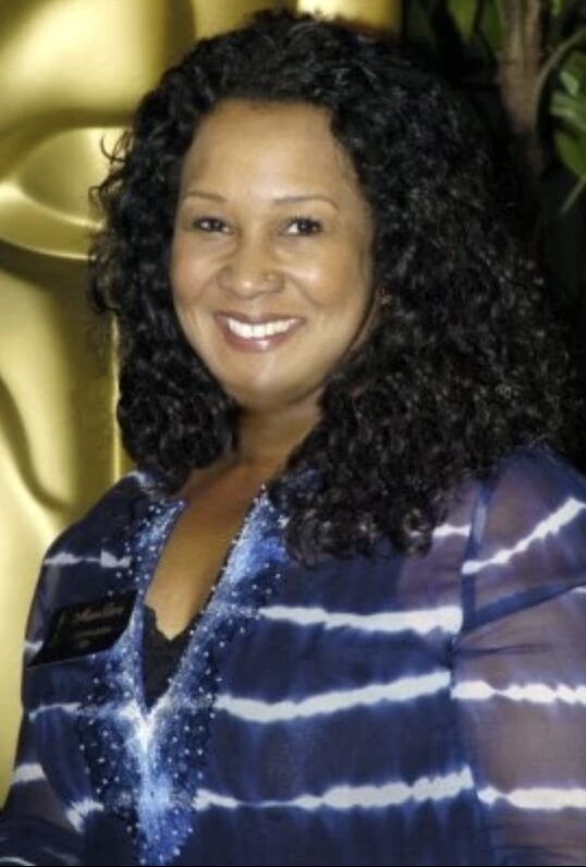 Sharen Davis at the 77th Academy Awards that honored the best films of 2004 and were held on February 27, 2005. Davis was nominated for Best Costume Design for Ray (2004) Universal Pictures